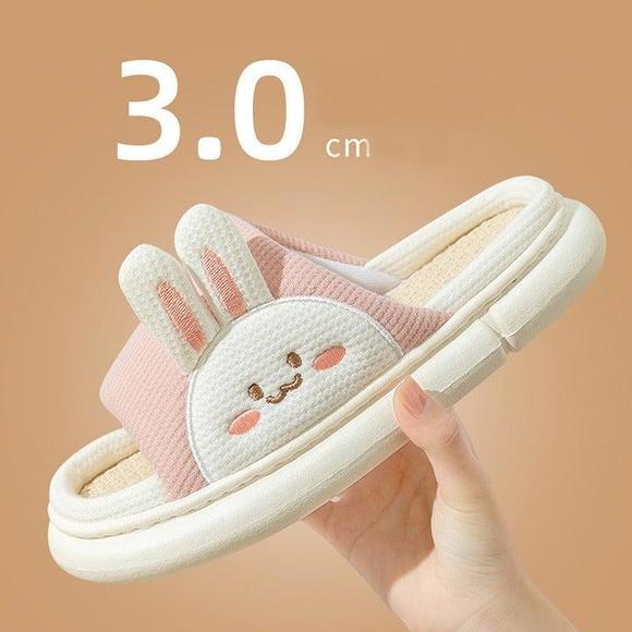 Cute Rabbit Slippers - Picture 1 of 9